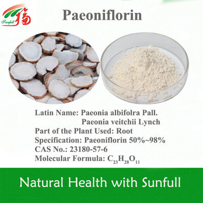 노화 방지 CAS 23180-57-6를 위한 Paeoniae Radix Alba 추출물 90% Paeoniflorin